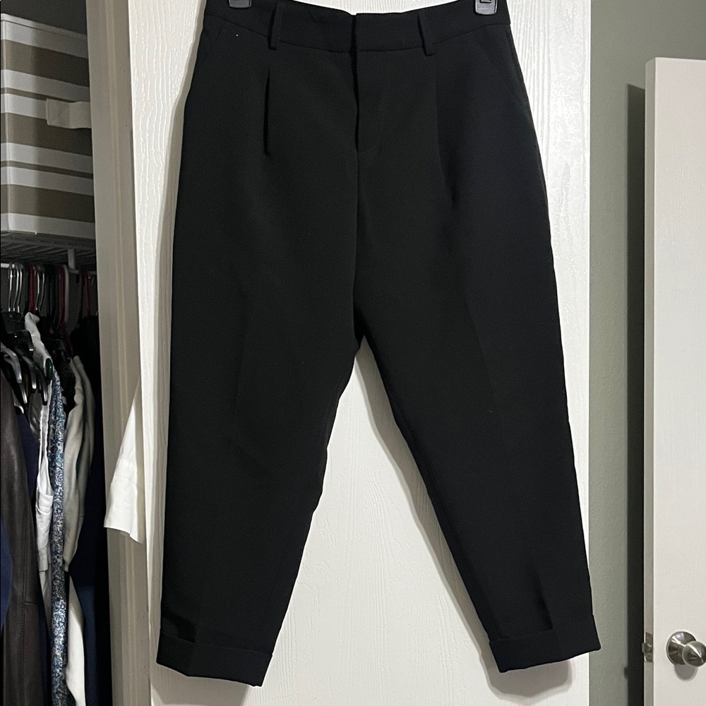 Banana Republic Black Cropped Pants